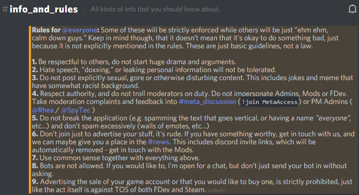 discord terms of service nsfw