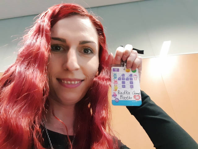 At least my badge was full of bunnehs!